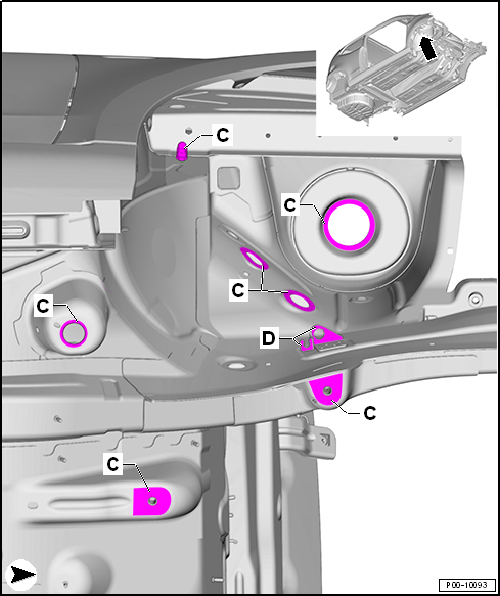 VW UP. Fahrzeugspezifische Informationen Lack