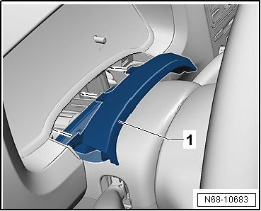 VW UP. Karosserie-Montagearbeiten Innen