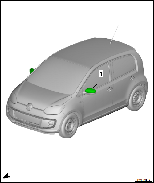 VW UP. Fahrzeugspezifische Informationen Lack