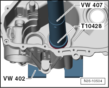 VW UP. 5 Gang-Schaltgetriebe 0CF