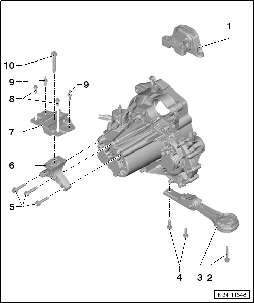 VW UP. 5 Gang-Schaltgetriebe 0CF