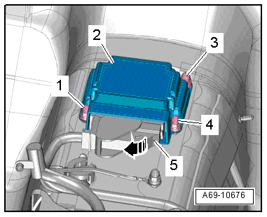 VW UP. Karosserie-Montagearbeiten Innen