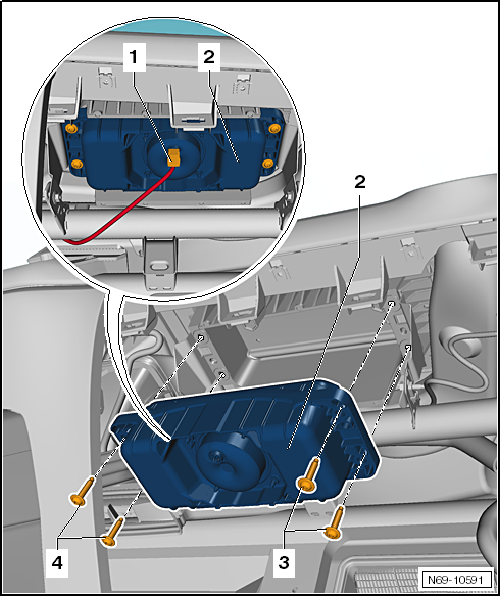 VW UP. Karosserie-Montagearbeiten Innen