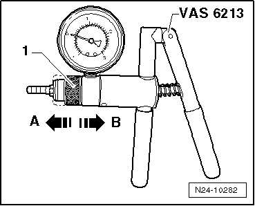 VW UP. Kraftstoffversorgung - Benzinmotoren