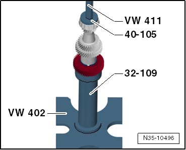 VW UP. 5 Gang-Schaltgetriebe 0CF