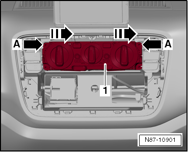 VW UP. Heizung, Klimaanlage