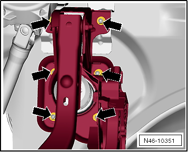 VW UP. Bremsanlagen