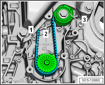 VW UP. 3-Zyl. Einspritzmotor, Zahnriemenantrieb (4-Ventiler)