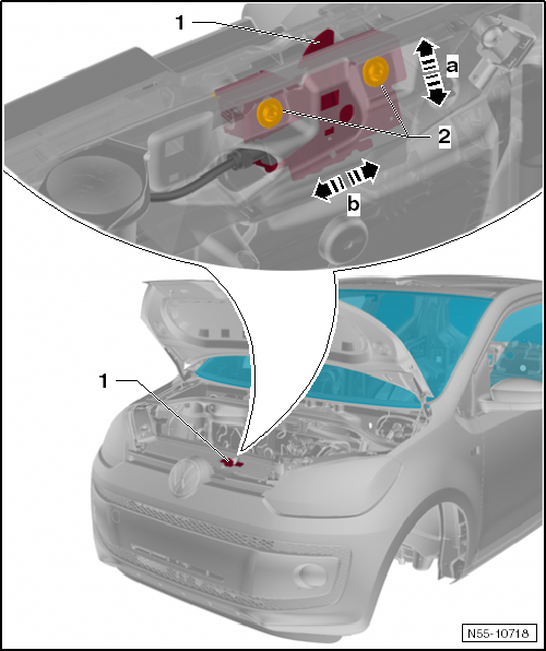 VW UP. Karosserie-Montagearbeiten Außen