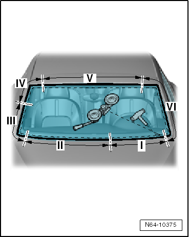 VW UP. Karosserie-Montagearbeiten Außen