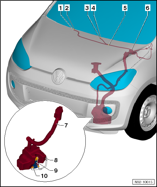 VW UP. Elektrische Anlage