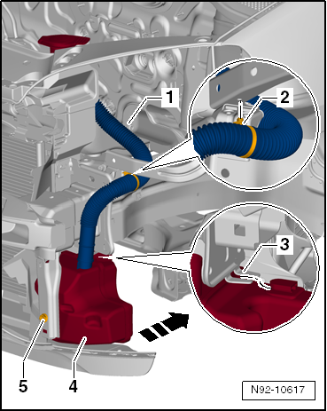 Volkswagen Up! Reparaturanleitung :: Frontscheibenwaschanlage