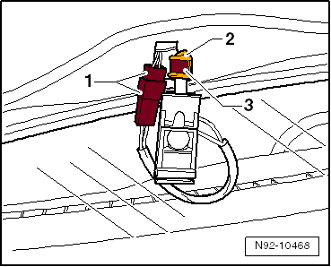 Volkswagen Up! Reparaturanleitung :: Frontscheibenwischanlage ::  Scheibenwisch-und Waschanlage