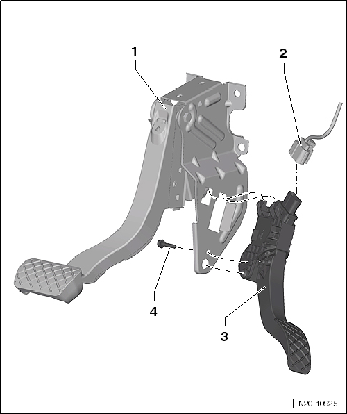 VW UP. Kraftstoffversorgung - Benzinmotoren