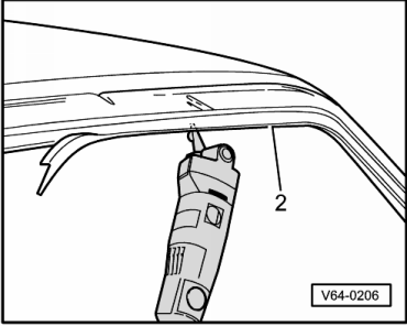 VW UP. Karosserie-Montagearbeiten Außen