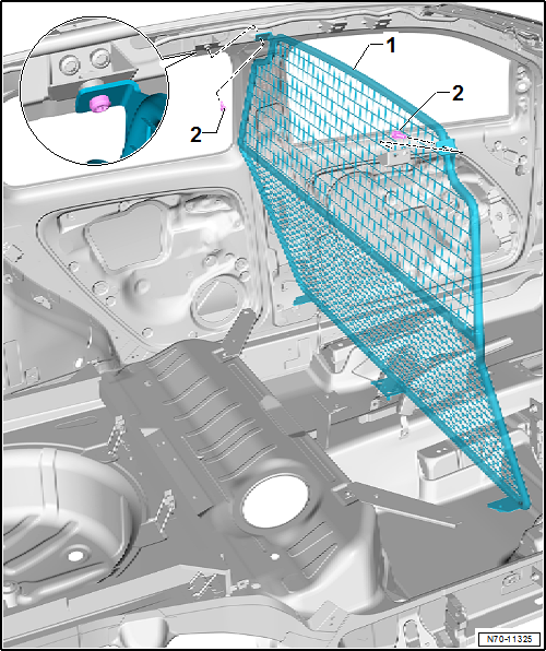 VW UP. Karosserie-Montagearbeiten Innen