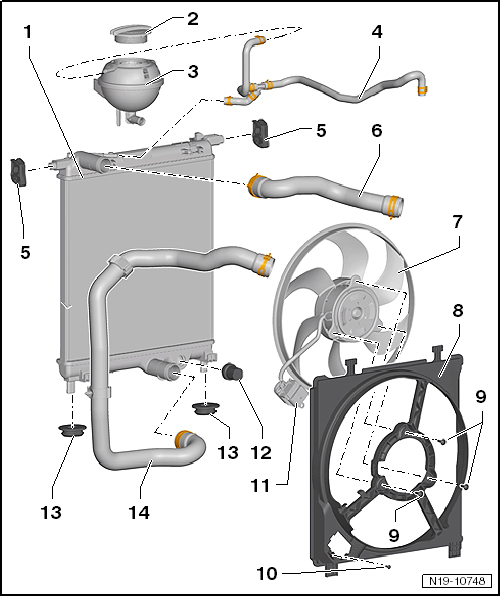 VW UP. 3-Zyl. Einspritzmotor, Zahnriemenantrieb (4-Ventiler)