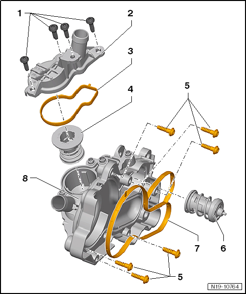 VW UP. 3-Zyl. Einspritzmotor, Zahnriemenantrieb (4-Ventiler)