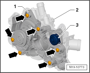 VW UP. 3-Zyl. Einspritzmotor, Zahnriemenantrieb (4-Ventiler)