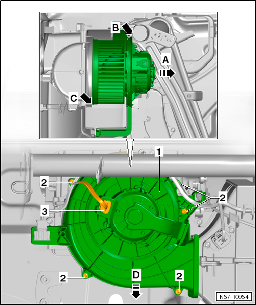 VW UP. Heizung, Klimaanlage