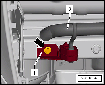 VW UP. Kraftstoffversorgung - Benzinmotoren