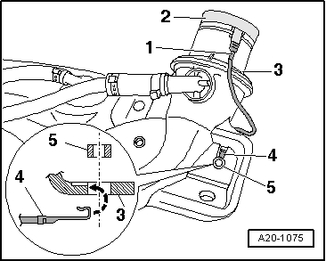 VW UP. Kraftstoffversorgung - Benzinmotoren