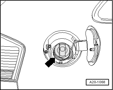 VW UP. Kraftstoffversorgung - Benzinmotoren