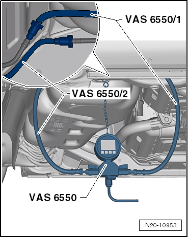 VW UP. Kraftstoffversorgung - Benzinmotoren