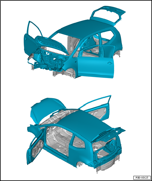 VW UP. Fahrzeugspezifische Informationen Lack