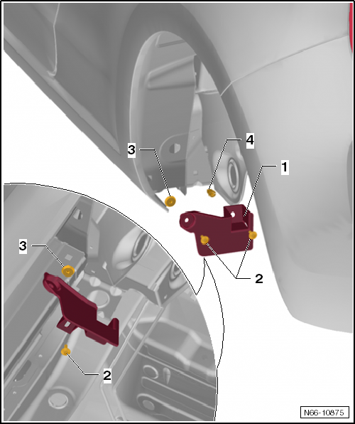 VW UP. Karosserie-Montagearbeiten Außen