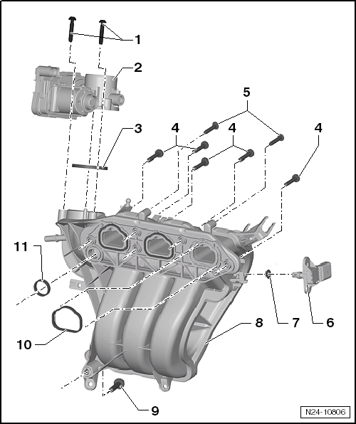 VW UP. 3-Zyl. Einspritzmotor, Zahnriemenantrieb (4-Ventiler)