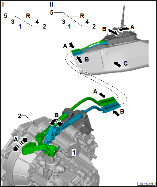 VW UP. 5 Gang-Schaltgetriebe 0CF