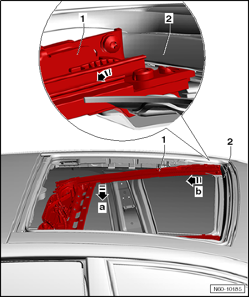 VW UP. Karosserie-Montagearbeiten Außen