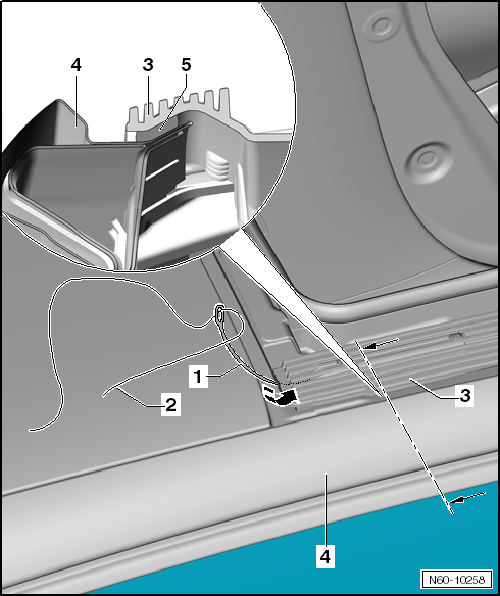 VW UP. Karosserie-Montagearbeiten Außen