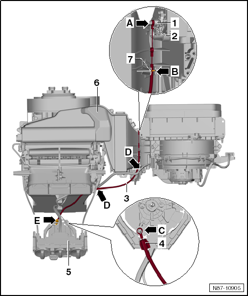 VW UP. Heizung, Klimaanlage