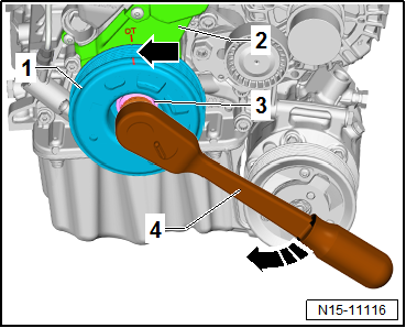 VW UP. 3-Zyl. Einspritzmotor, Zahnriemenantrieb (4-Ventiler)