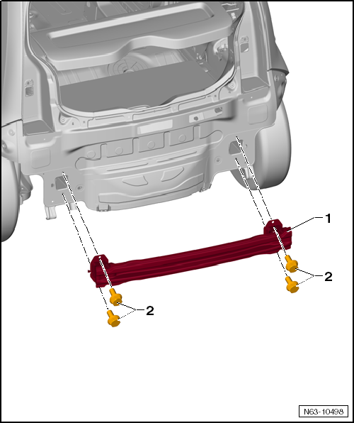 VW UP. Karosserie-Montagearbeiten Außen