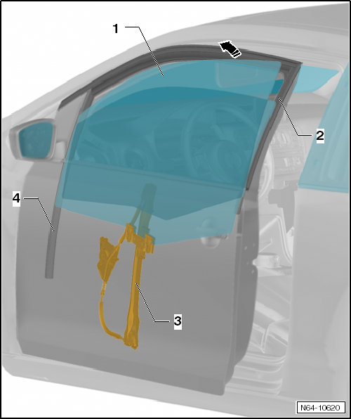 VW UP. Karosserie-Montagearbeiten Außen