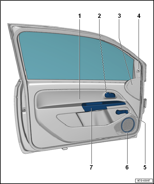 VW UP. Karosserie-Montagearbeiten Innen