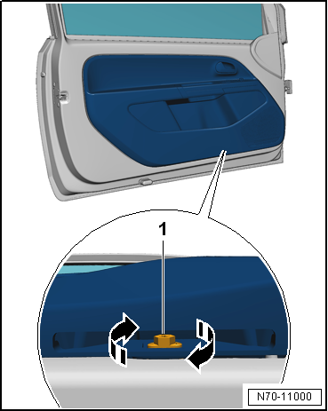 VW UP. Karosserie-Montagearbeiten Innen