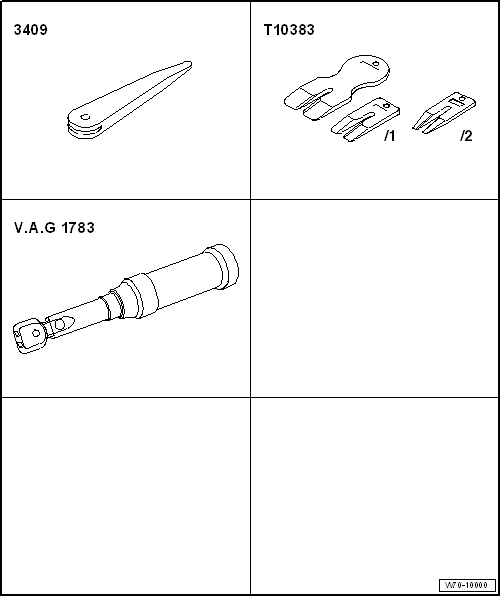 VW UP. Karosserie-Montagearbeiten Innen