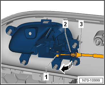 VW UP. Karosserie-Montagearbeiten Innen