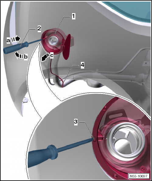 VW UP. Karosserie-Montagearbeiten Außen