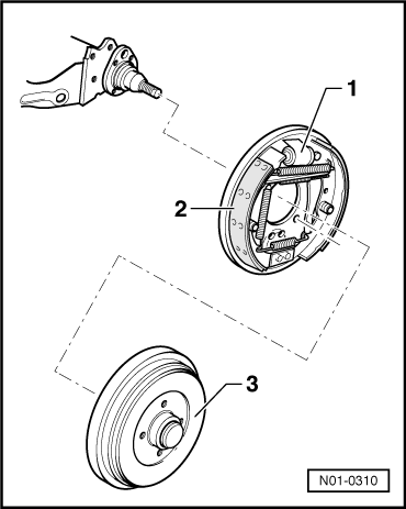 VW UP. Bremsanlagen