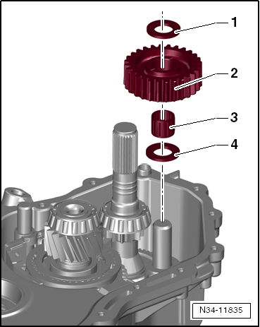 VW UP. 5 Gang-Schaltgetriebe 0CF