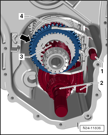 VW UP. 5 Gang-Schaltgetriebe 0CF