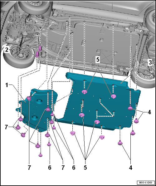 VW UP. Karosserie-Montagearbeiten Außen