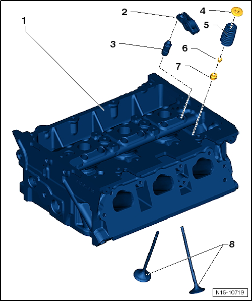 VW UP. 3-Zyl. Einspritzmotor, Zahnriemenantrieb (4-Ventiler)