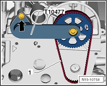 VW UP. 3-Zyl. Einspritzmotor, Zahnriemenantrieb (4-Ventiler)