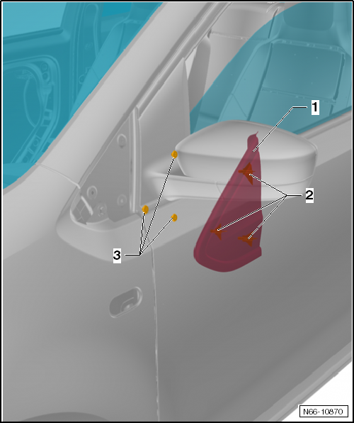 VW UP. Karosserie-Montagearbeiten Außen